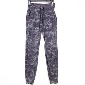 Lululemon Jogger Ready to Rulu Women's 2 Camo Black Lunar Rock Athletic Lounge